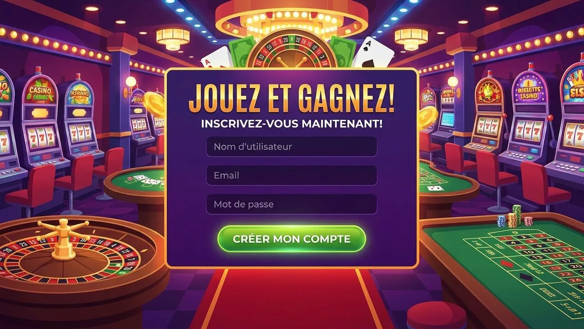 Inscription avec bonus